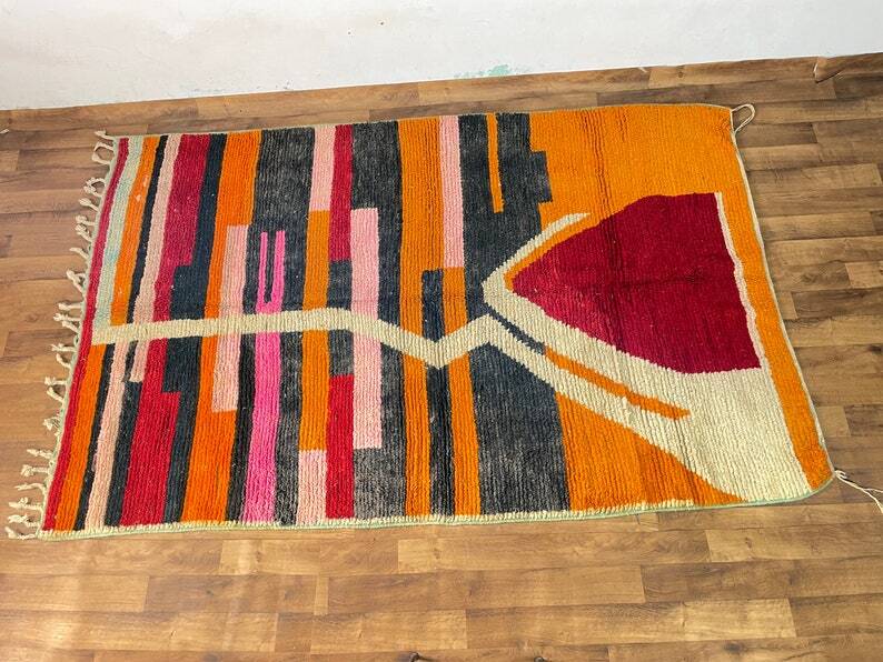 Boujaad wool rug size 250cm×150cm