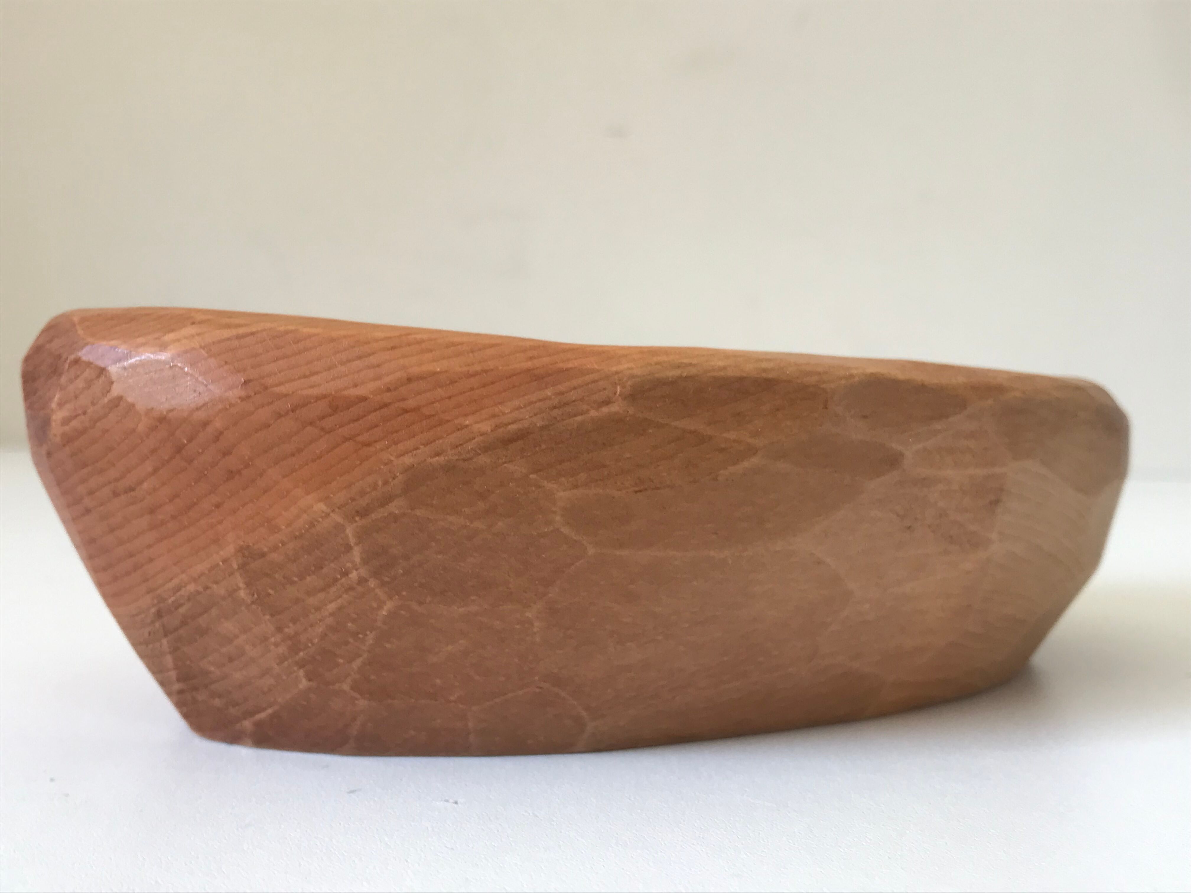 Cup cut with vintage gouge years 70