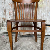 Vintage 1930s Solid Oak Office Chair