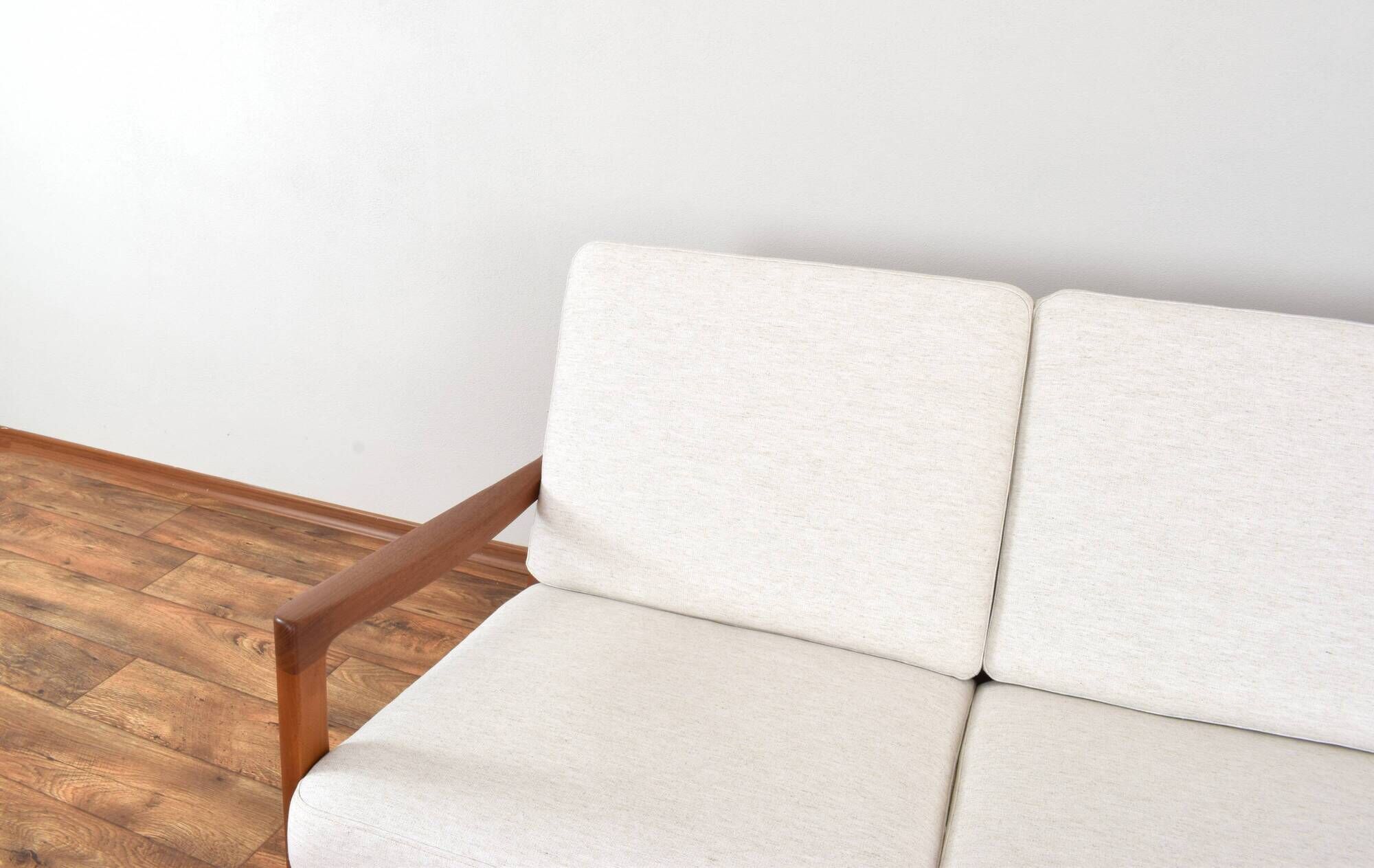 Mid-Century Danish Teak Sofa by Ole Wanscher for Cado, 1960s