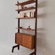 Teak shelving unit, Vintage Scandinavian 1960s