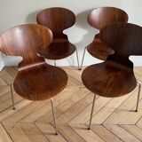 Series of 4 chairs Ant by Arne Jacobsen for Fritz Hansen