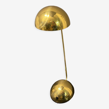 Tronconi Desk Lamp in Brass by Barbieri & Marianelli, 1980s