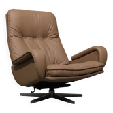 Fauteuil en cuir de De Sede des années 70