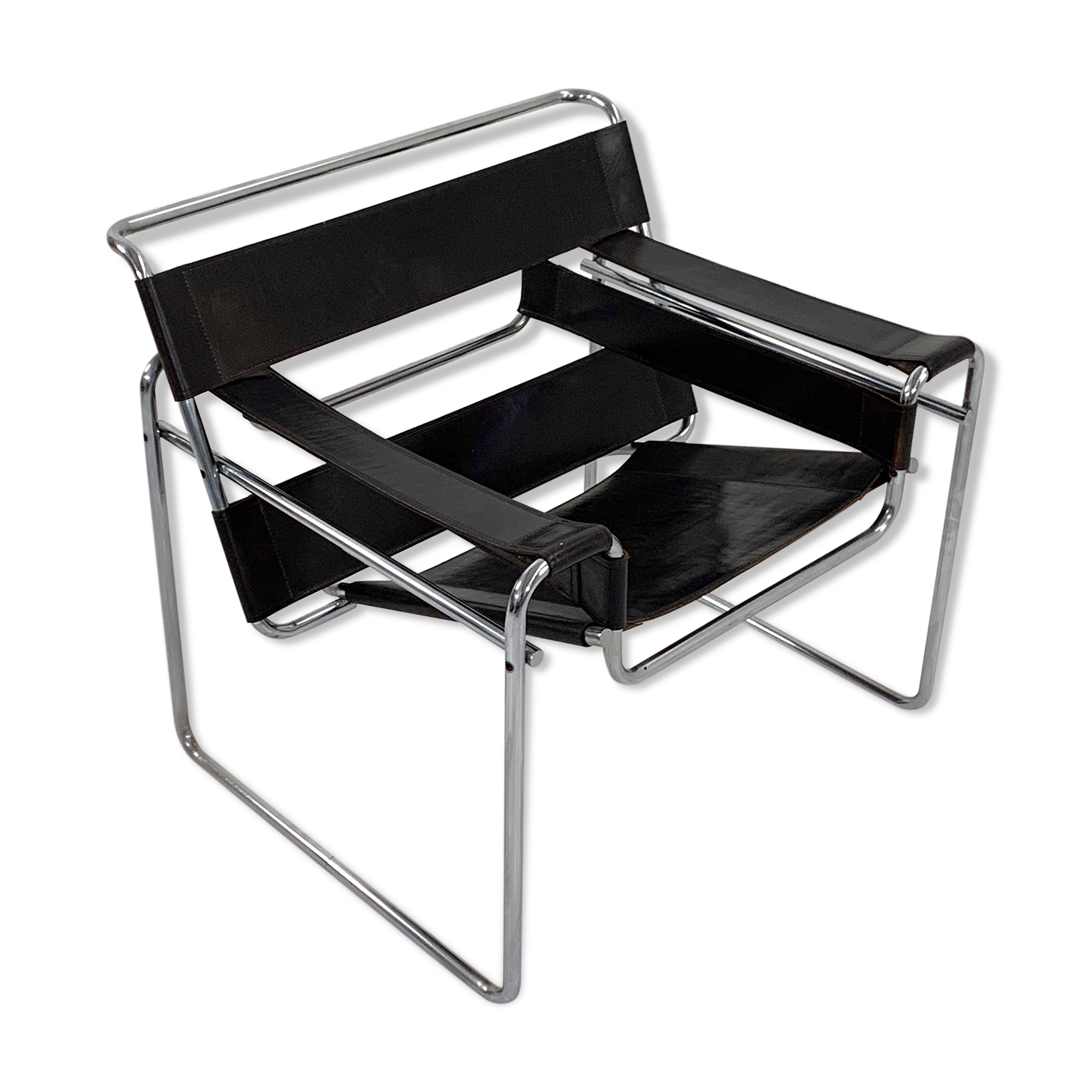 Armchair B3 Wassily by Marcel Breuer gavina edition, 1970