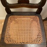 Chaises cannage