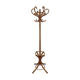 Vintage wooden parrot coat rack