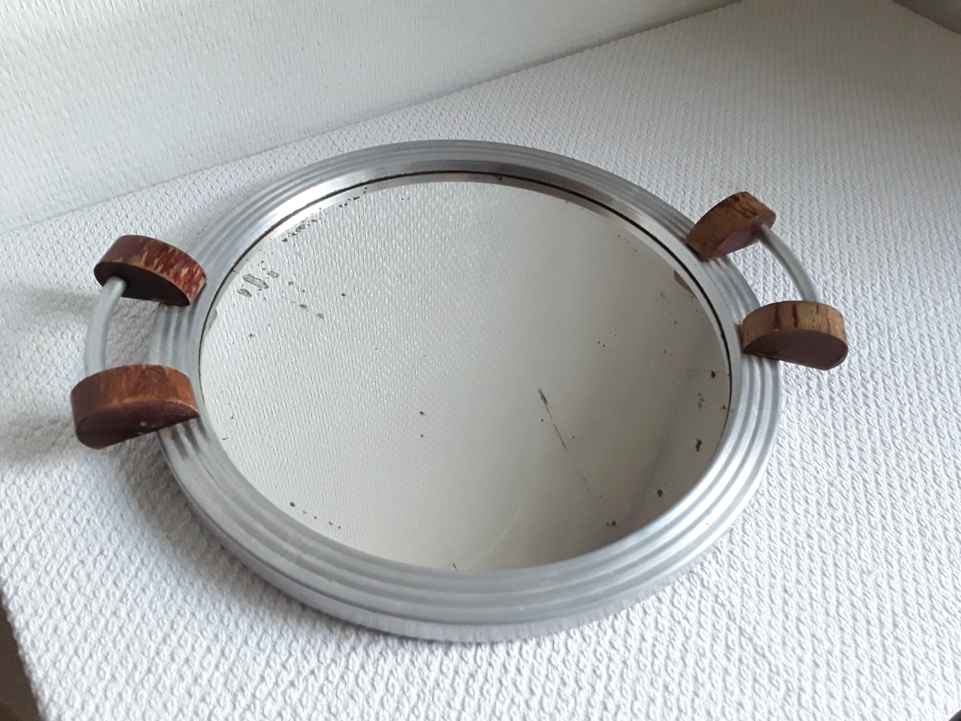 Vintage mirror tray