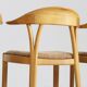 Vintage Danish dining chairs 1960s set of 4