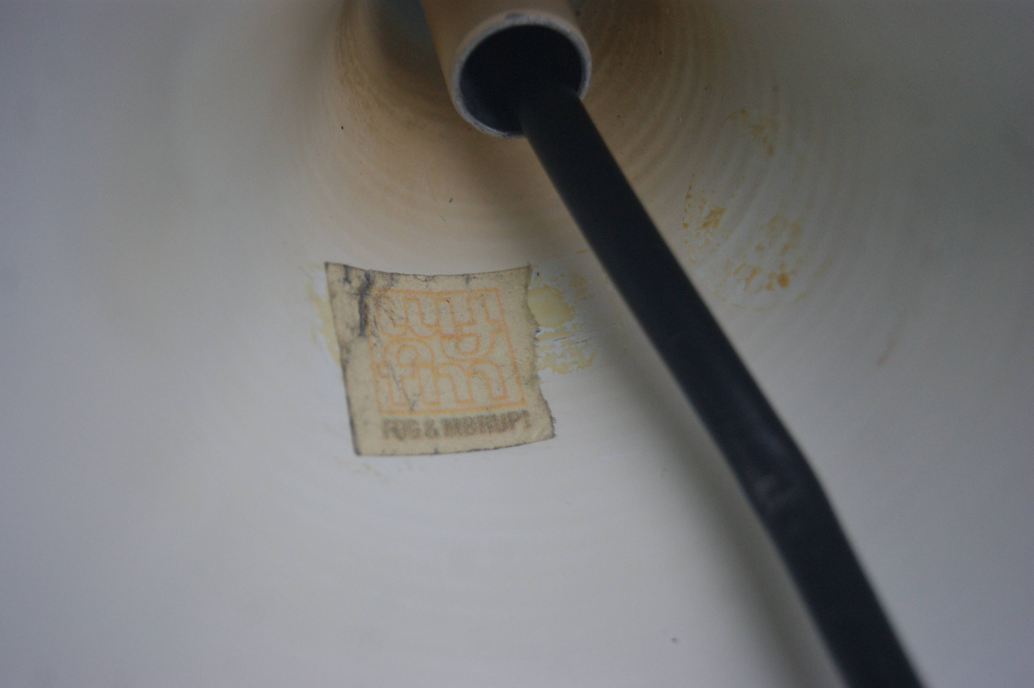 Brown metal "Witch Hat" pendant lamp - design Claus Bonderup - Fog & Morup