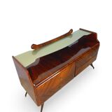 midcentury rosewood chest of drawers.