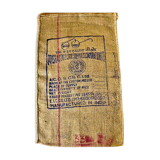 Bag of rice in burlap