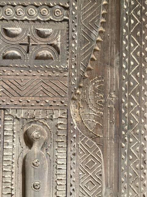 Porte ancienne  marocaine  xix eme  siècle