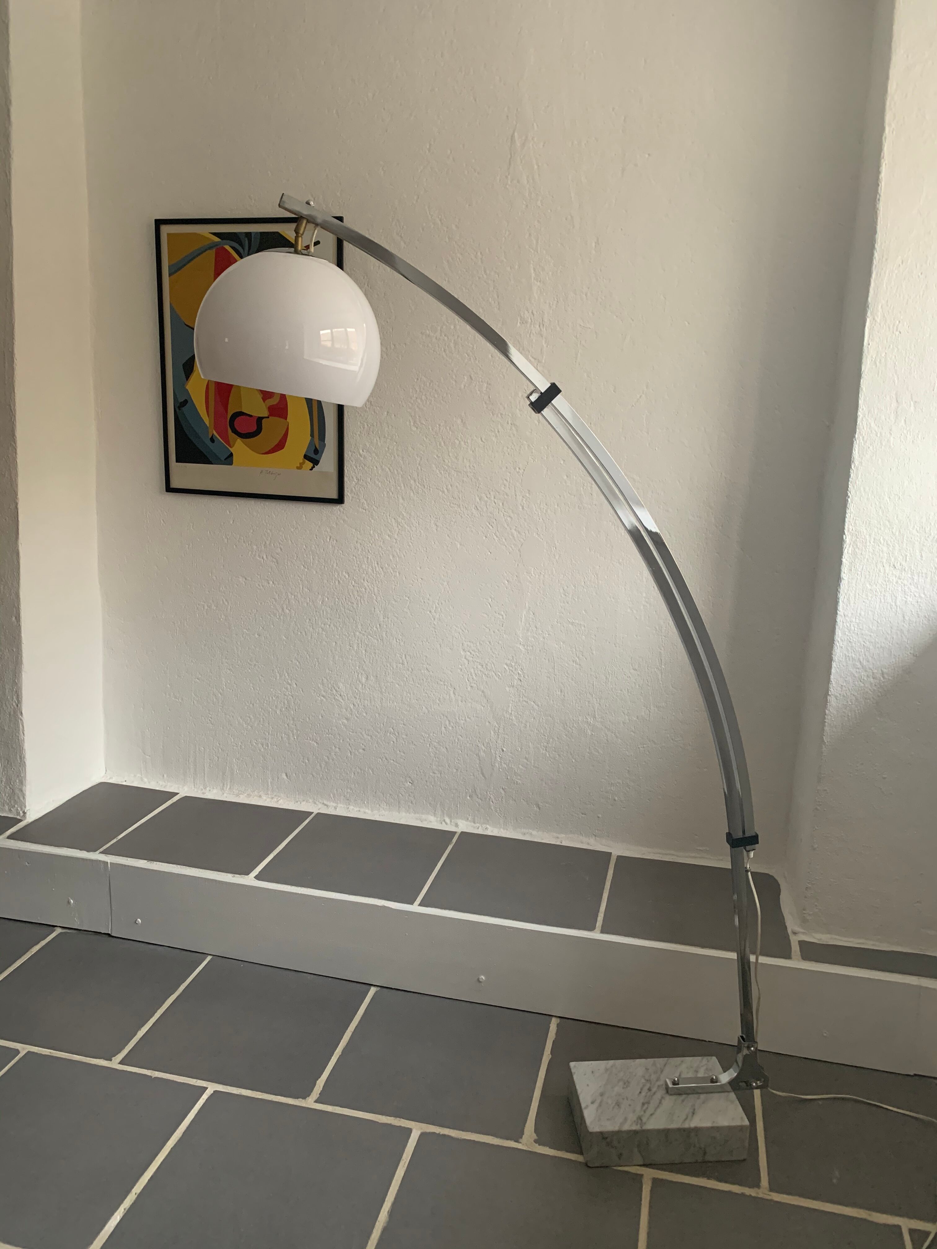 Reggiani arch lamp 1970