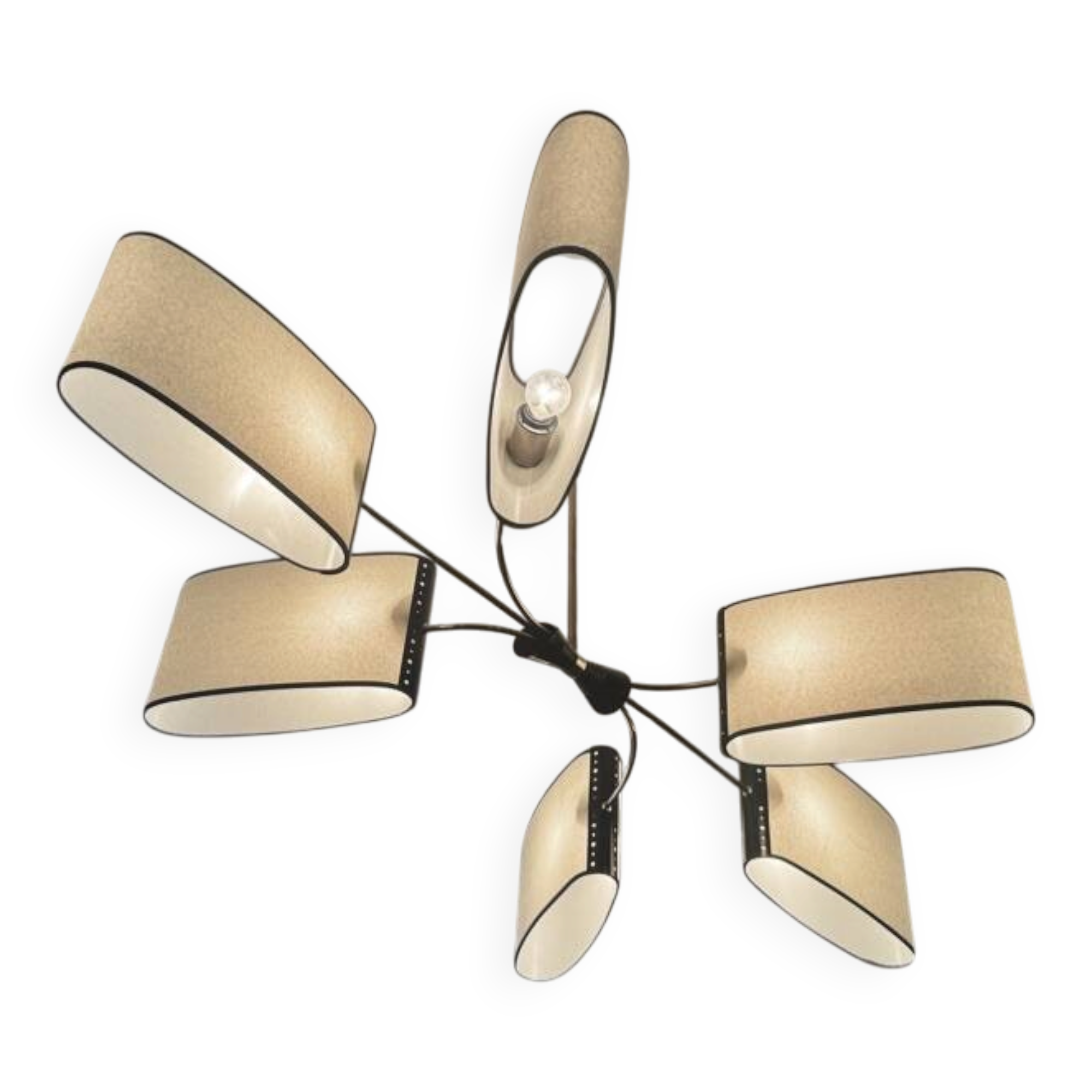grand lustre maison lunel france 1950