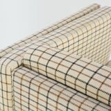 Canapé Vintage, En Laine Et Teck. Danemark, C.1960