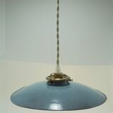 Enamelled sheet metal suspension