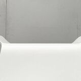 Minimalist Danish rocking stool by Michael C. Poulsen