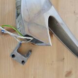 2 x wall sconces by Joan Auge for Taller Uno / model Alien / polished cast aluminum