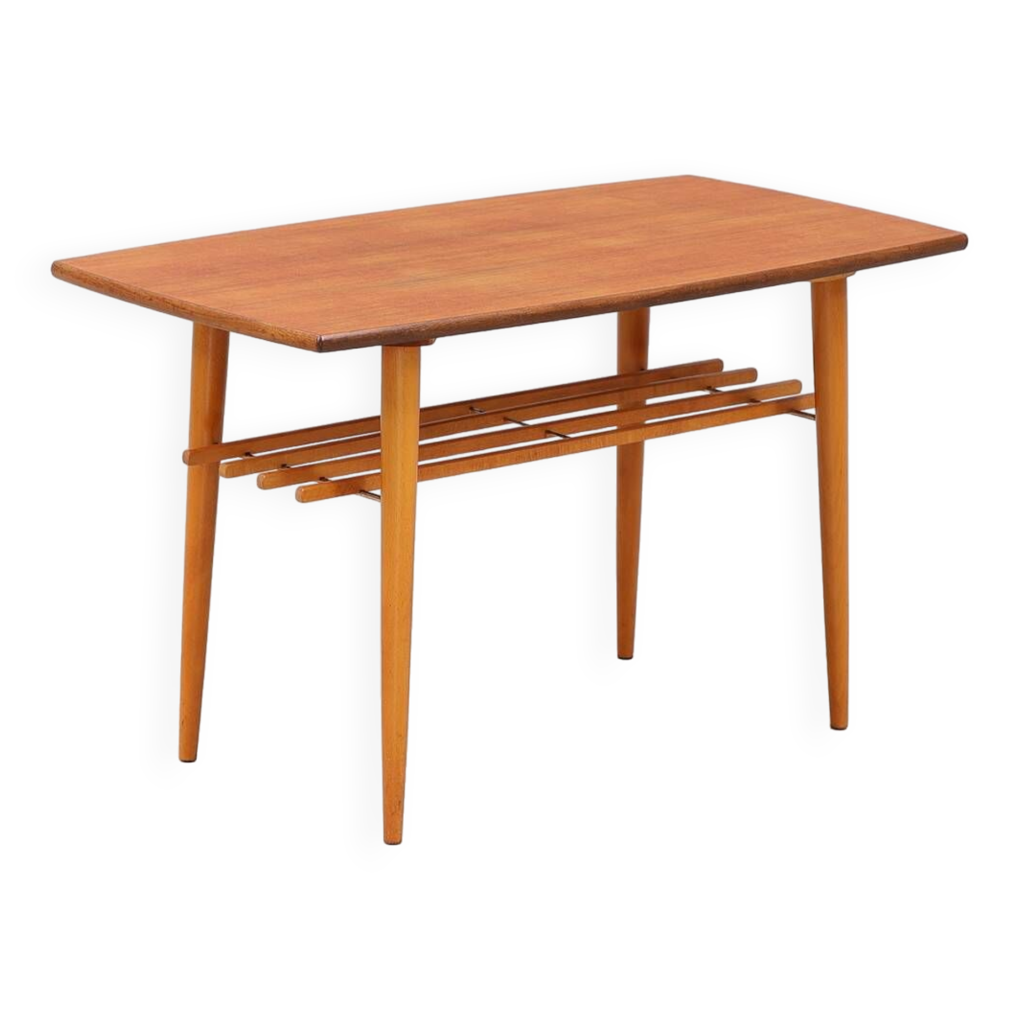 Double teak coffee table, 1960s, Denmark