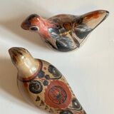 Couple BIRDS Handmade Ceramics MEXICO