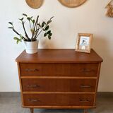 Vintage chest of drawers from the 1950s.