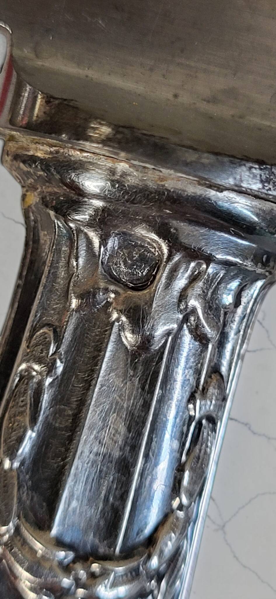 Silver serving cutlery
