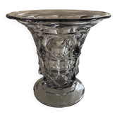 Vase Art déco en cristal violine
