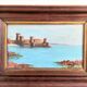 Framed painting painted on unsigned Iborel