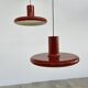Lita dome suspension 58 vintage brick red