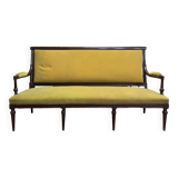 Sofa - Louis XVI period mahogany bench