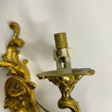 Applique en bronze style rocaille