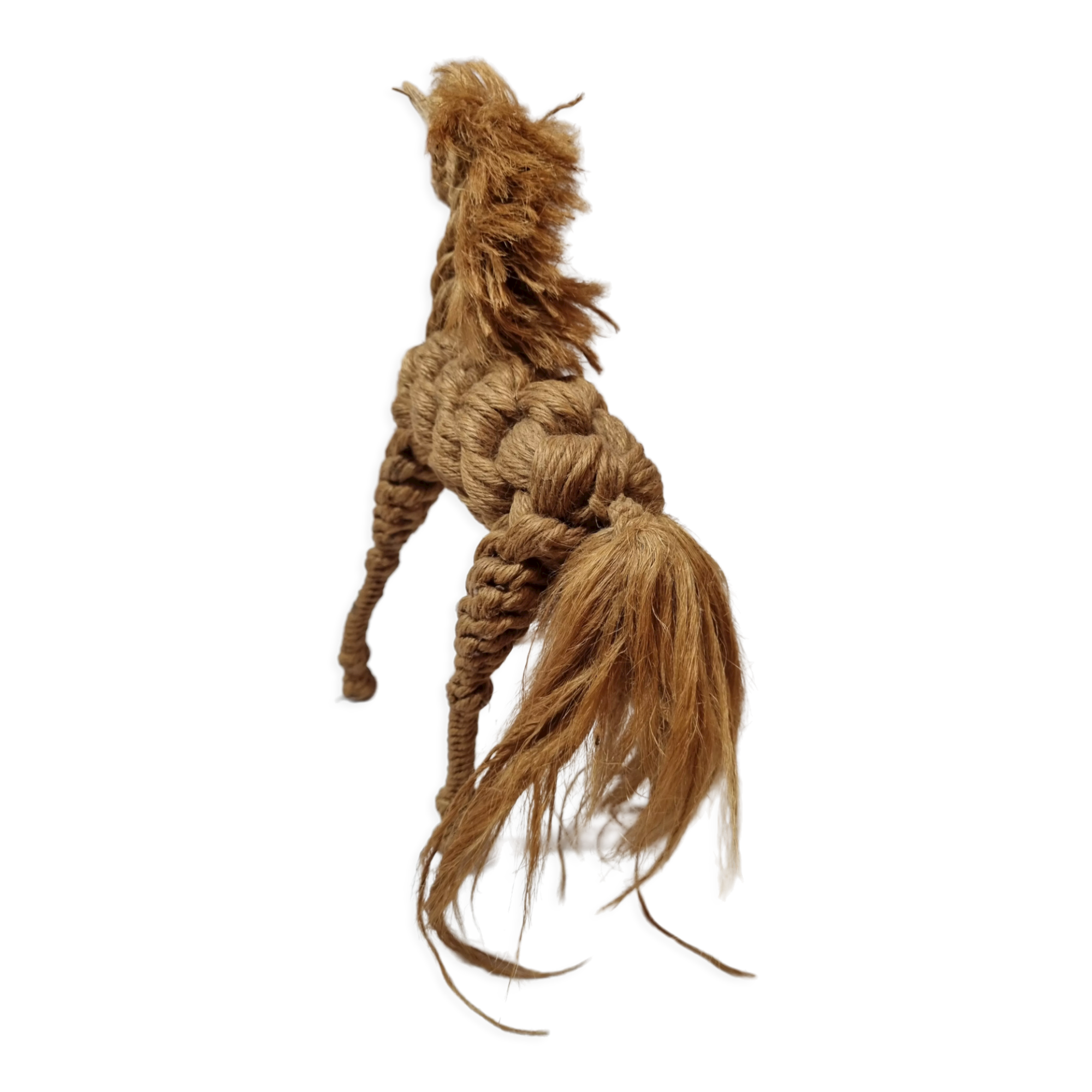 Braided Rope Horse by Kay Bojesen and Jorgen Bloch, 1960