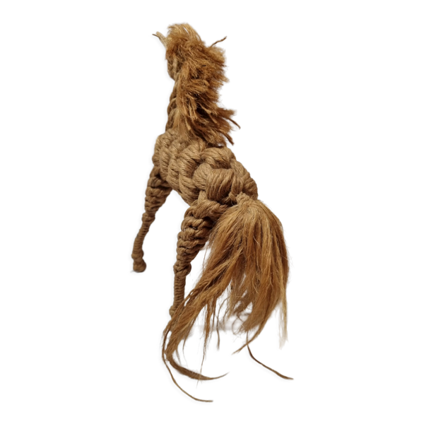 Cheval corde tressée de Kay Bojesen et Jorgen Bloch, 1960