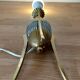 Lampe en laiton doré et argenté 1950.
