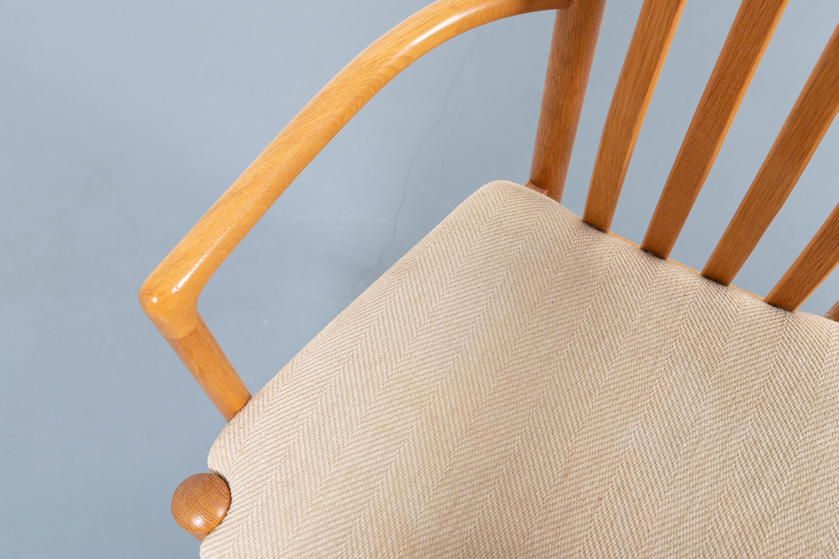 Set of 4 Danish dining chairs by Hans J. Frydendal for Boltinge Stolefabrik