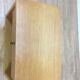 Scandinavian bedside vintage blond wood 1 drawer