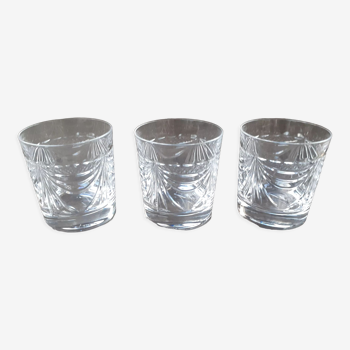 Trio of whisky glasses