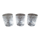 Trio de verres à whisky