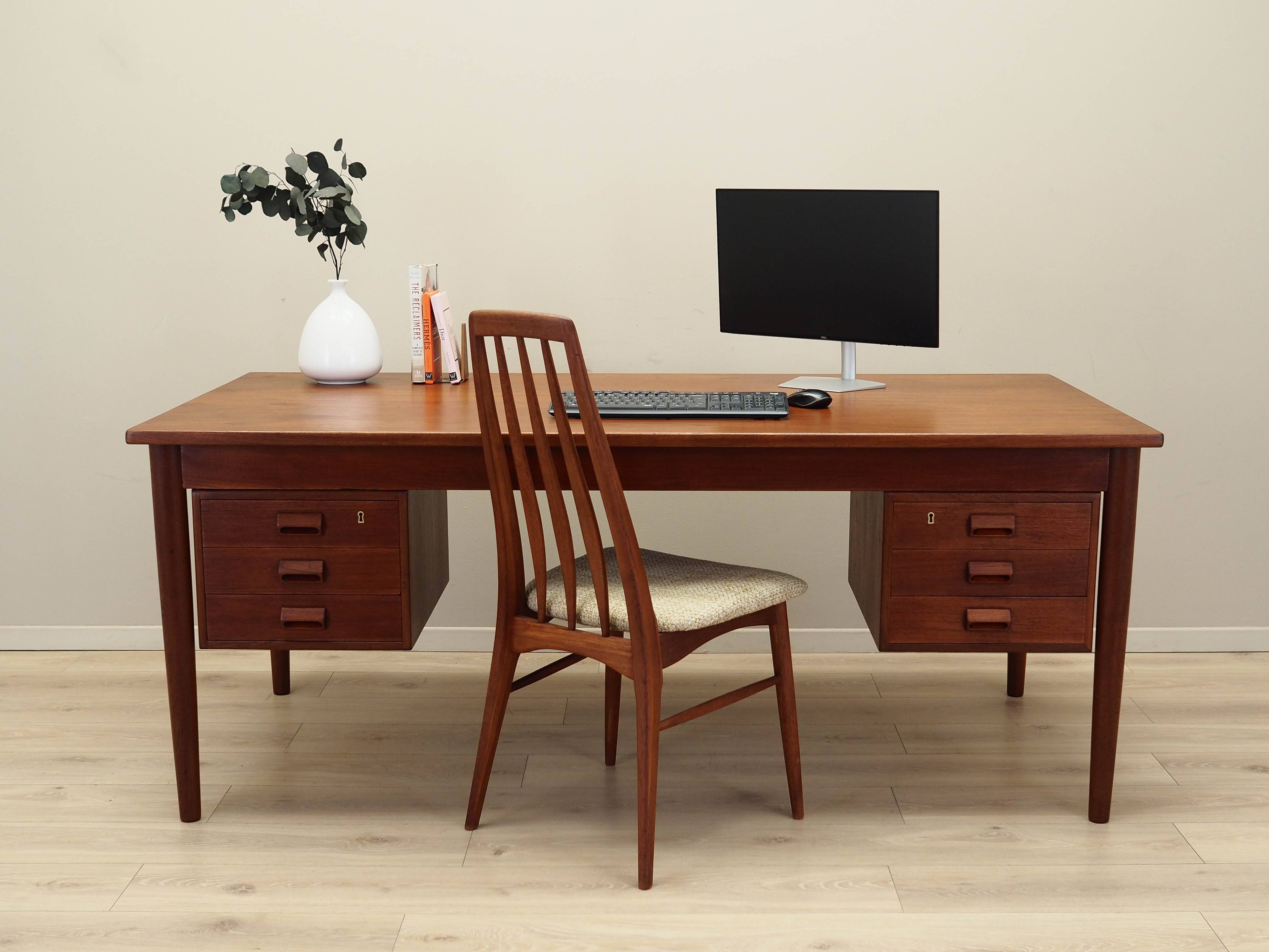 Teak desk, Danish design, 1960s, designer: Børge Mogensen