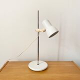 Modernist lamp on rod