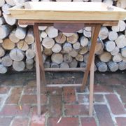 Folding side table