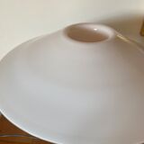 Cini Boeri, 2 Pink glass "Chiara" Table Lamp, Venini Murano, Italy, 1984