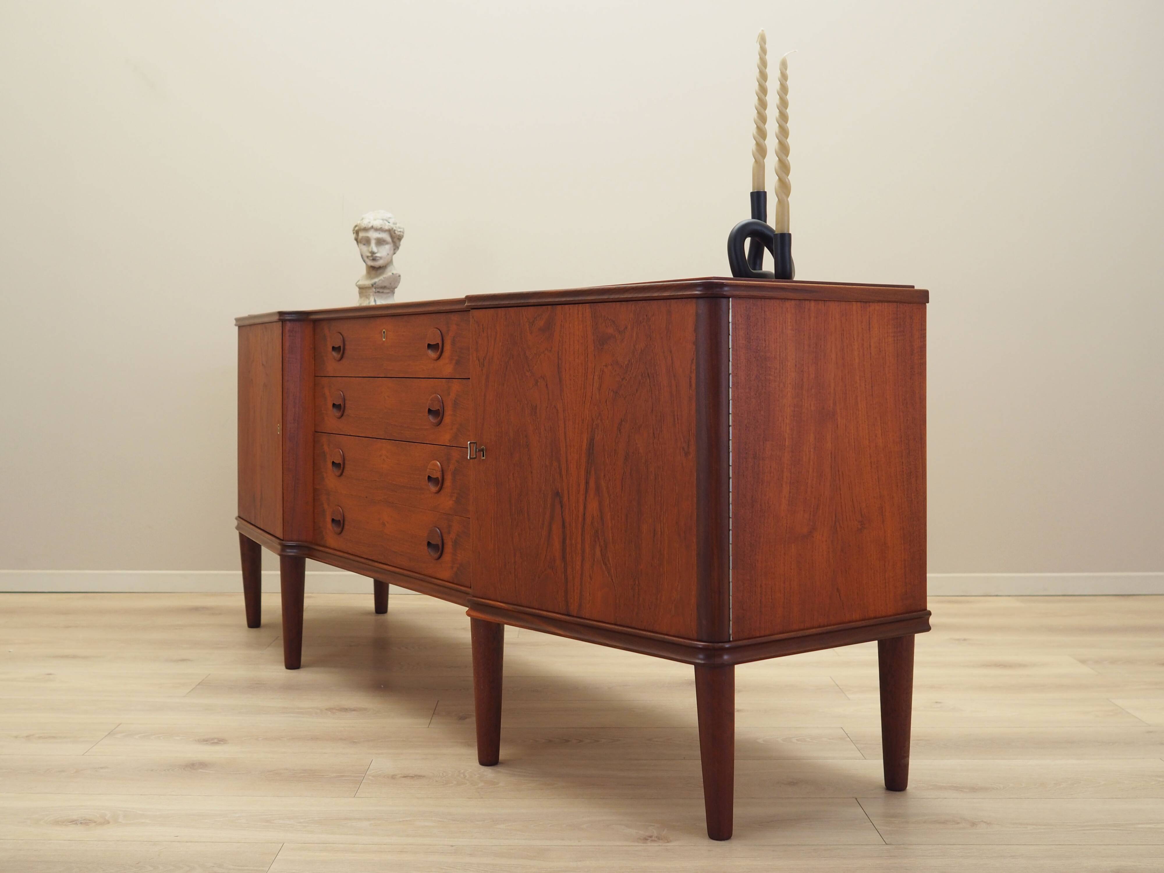 Teak sideboard, Danish design, 1960s, production: Denmark