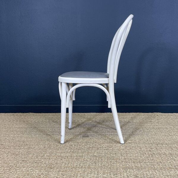Lot de 6 chaises bistrot bois courbé type Thonet