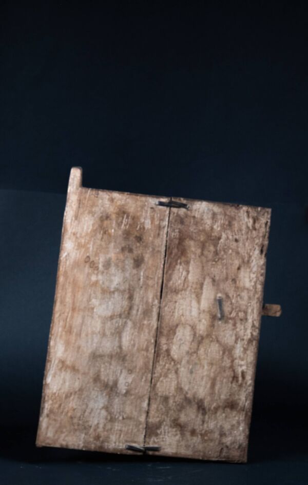 Volet Dogon en bois du Mali