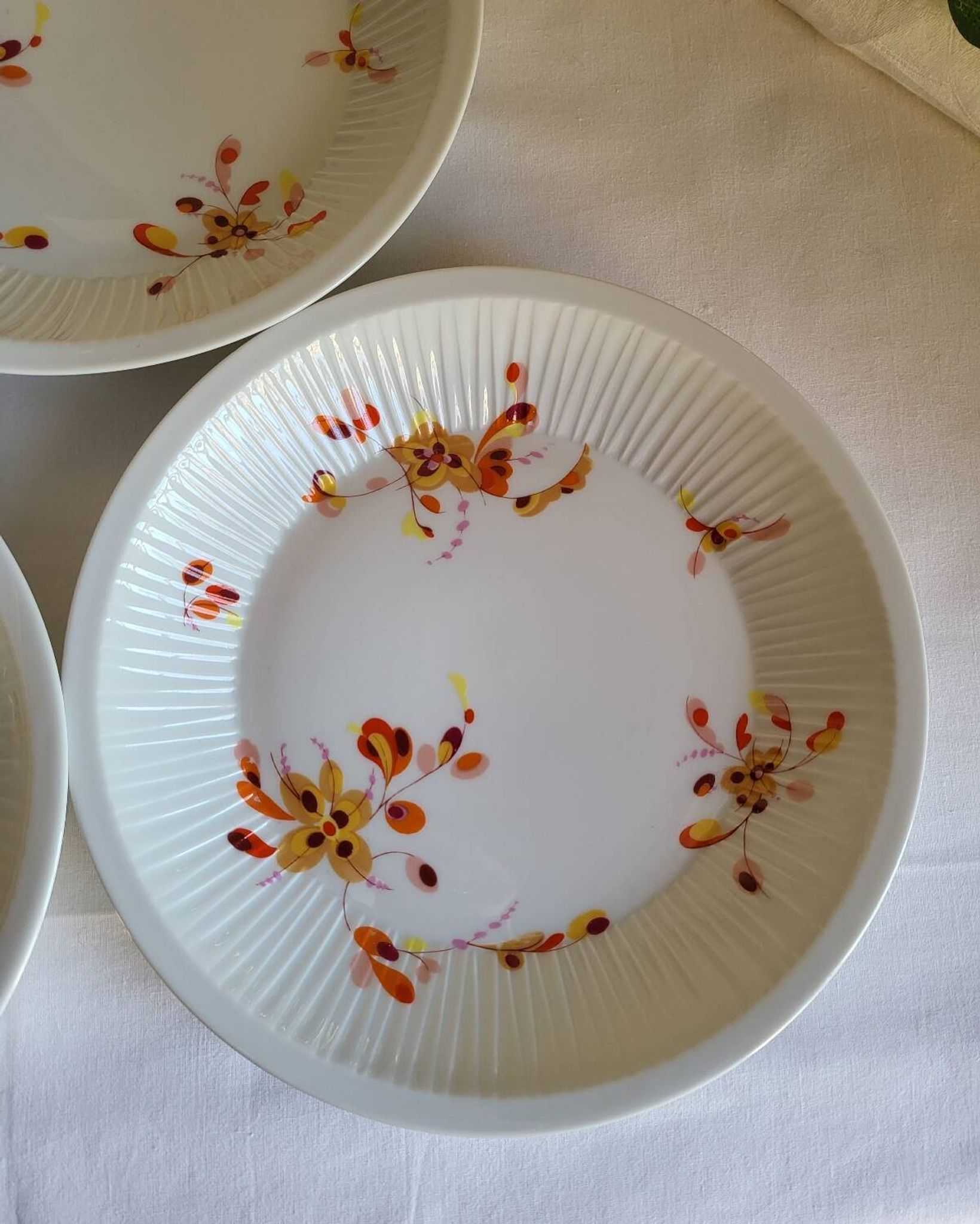 5 Haviland France Limoges Porcelain Soup Plates