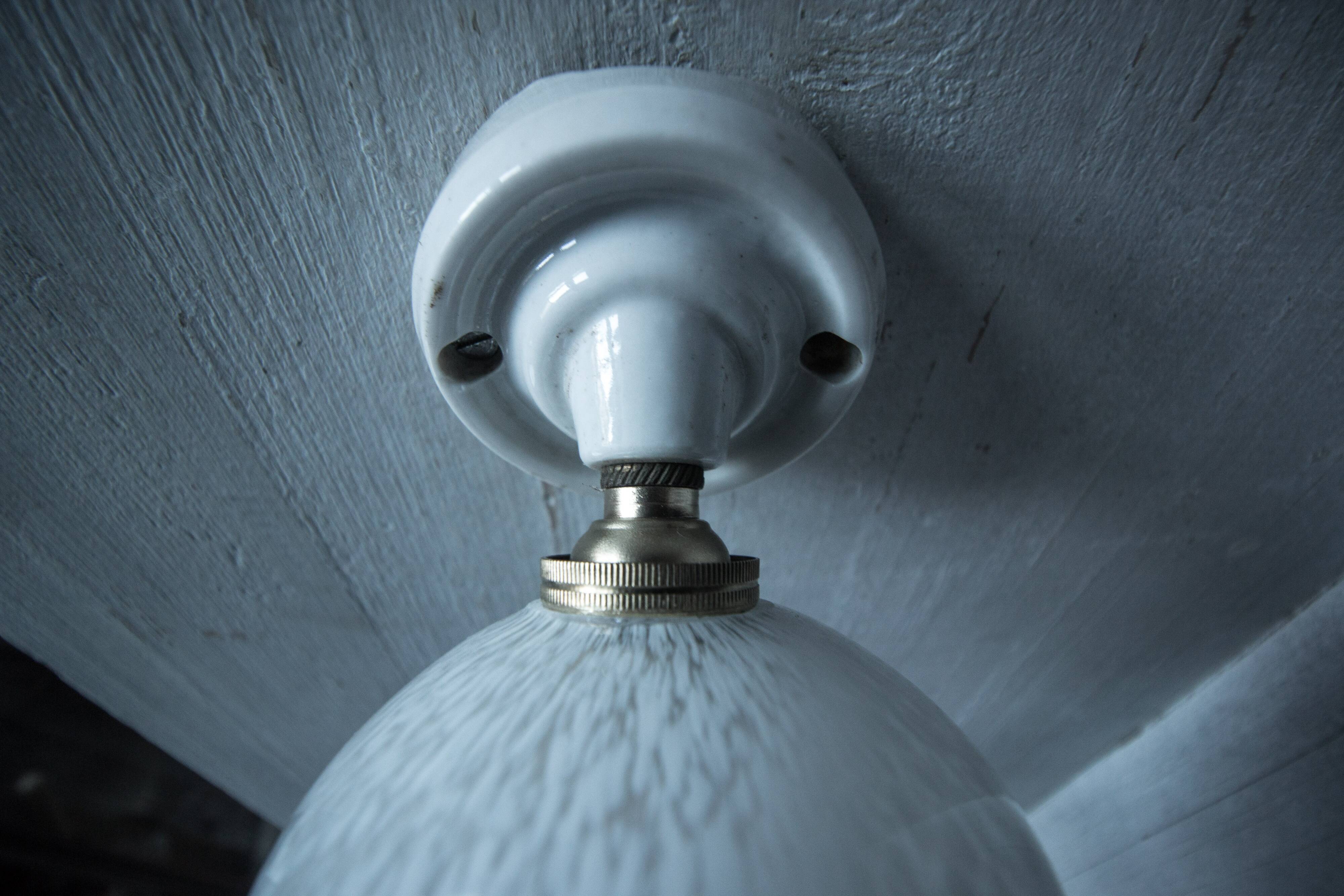 Opaline wall light 1930