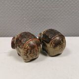 Ceramic elephants as a salt and pepper set made for Danish Søholm 1970-80s