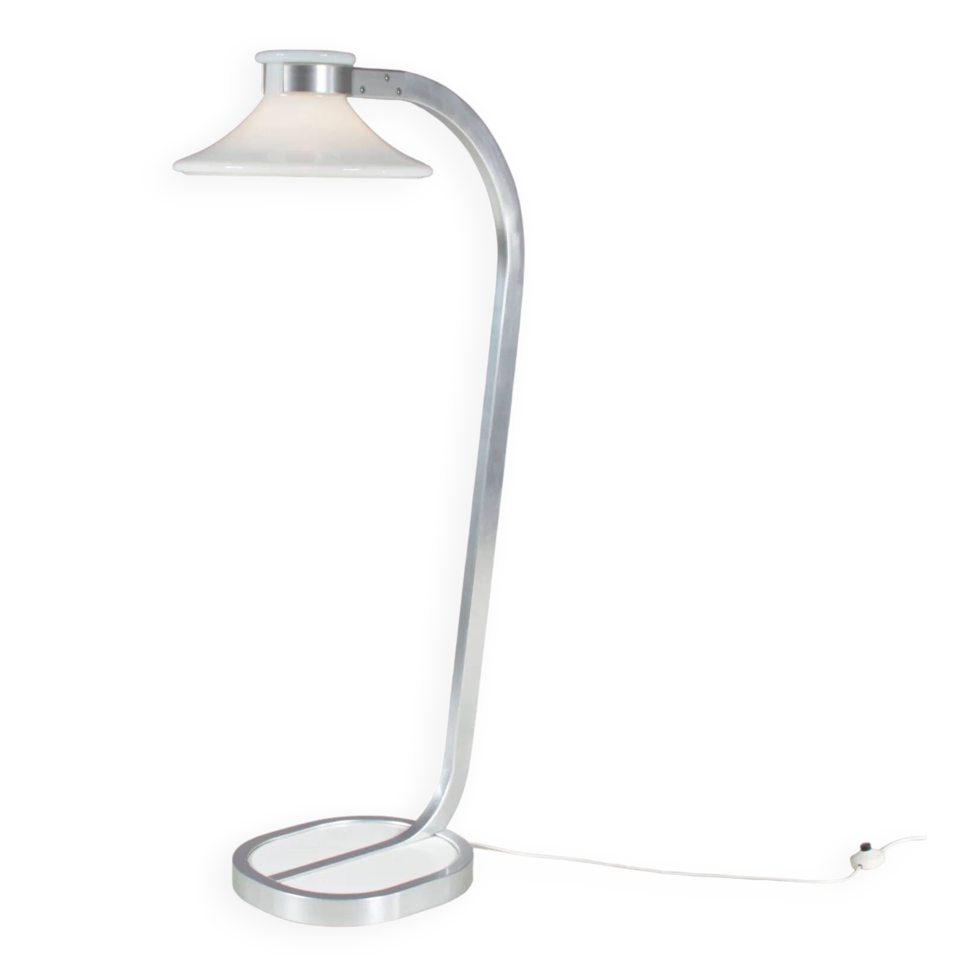 1970s “Accent” floor lamp by Jan Ekselius for Orrefors, Sweden